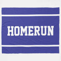 HOMERUN Sportlich Weiße Baseball-Streifen auf Tief
