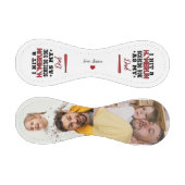 Homerun Vater Custom Foto von Son oder Tochter Baseball (Paneele)