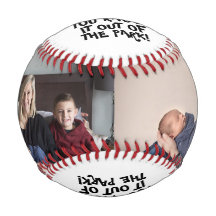 Homerun Vater Foto Baseball