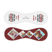 Homerun Vater Vatertag Custom Foto von Kindern Baseball (Paneele)