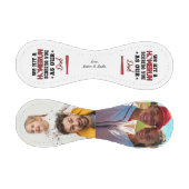 Homerun Vater Vatertag Custom Foto von Kindern Baseball (Paneele)