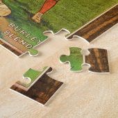 Homerun Zigaretten-Baseball Vintag Puzzle (Seite)