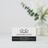 Homes Icon  | Webmuster Visitenkarte (Stehend Vorderseite)