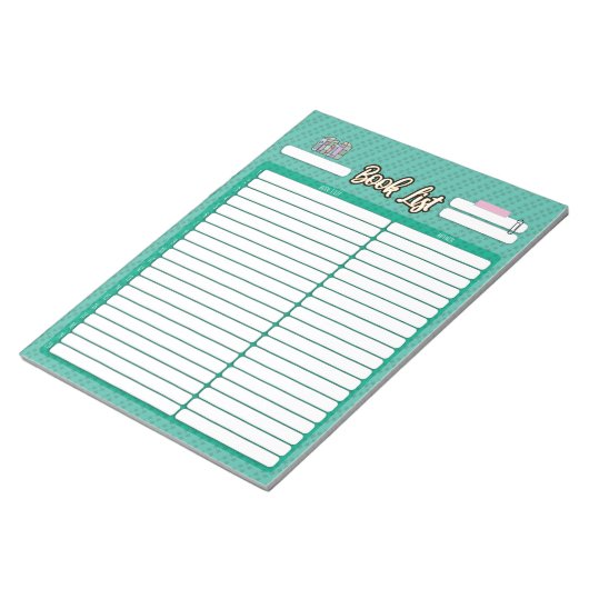 HOMESCHOOL BUCHLISTE NOTIZBLOCK (angewinkelt)