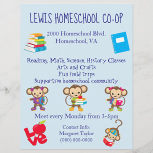 Homeschool-Co-op Flyer