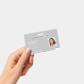 Homeschool CO-OP Parent-ID-Abzeichen Ausweis (Handheld)