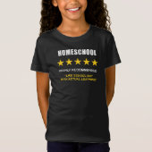 Homeschool - Hoch empfohlen: Funny Sarcastic T-Shirt (Vorderseite)