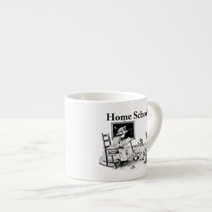 Homeschool-Kleidung und Geschenke Espressotasse