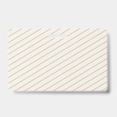 Homeschool Lehrer Ausweis Abzeichen Modernes Gold (Back)