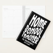 Homeschool Lehrer Minimalist Text Planer (Anzeige)