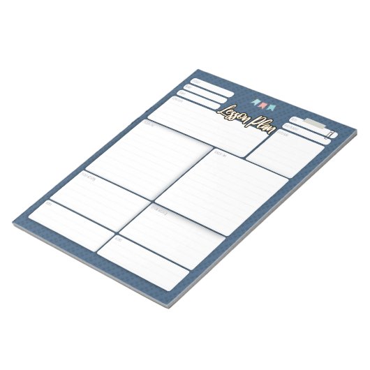 HOMESCHOOL-LESSPLAN 2 Notizblock (angewinkelt)