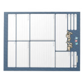 HOMESCHOOL-LESSPLAN 2 Notizblock (Vorderseite)