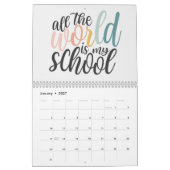 Homeschool Life Hübsch Quotes 2024 Kalender (Jan 2027)