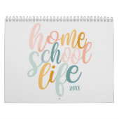 Homeschool Life Hübsch Quotes alt 2024 Kalender (Titelbild)