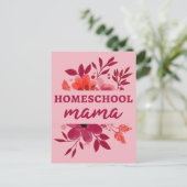 Homeschool Mama I Postkarte (Stehend Vorderseite)