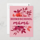 Homeschool Mama I Postkarte (Vorne/Hinten)