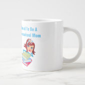 Homeschool-Mama - Jumbo-Tasse (Rechts)
