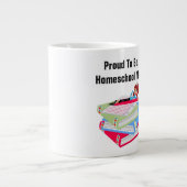 Homeschool-Mama - Jumbo-Tasse (Vorderseite)