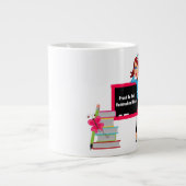 Homeschool-Mama - Jumbo-Tasse (Vorderseite)