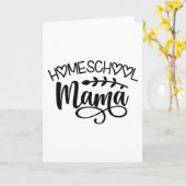 Homeschool Mama Karte (Gelbe Blume)