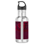 Homeschool Mama Lila Edelstahlflasche (Rückseite)