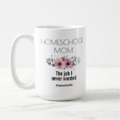 Homeschool-Mama #quarantinelielielière Kaffeetasse (Links)