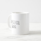 "Homeschool Mama" RAE DUNN inspiriert Kaffeetasse (Vorderseite Links)