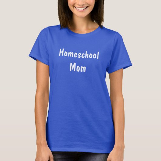 Homeschool-Mama T - Shirt der Frauen (Vorderseite)
