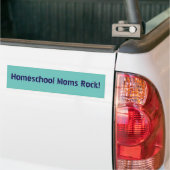 Homeschool Mamas Rock! Autoaufkleber (Auf Lkw)
