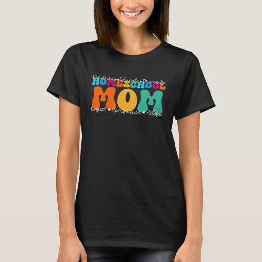 Homeschool Mom Appreciation Week Back to School T-Shirt (Vorderseite)