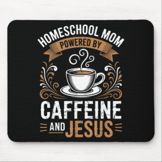 Homeschool-Mutter angetrieben Mousepad