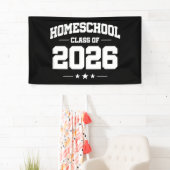 Homeschool Senior Class of 2026 Graduation Banner (Insitu)