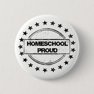Homeschool stolze Knöpfe Button