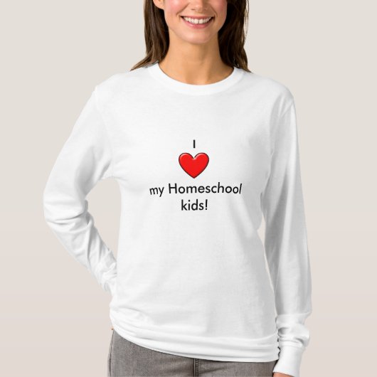 Homeschool Sweatshirt T-Shirt (Vorderseite)