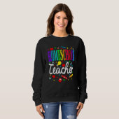 Homeschool Teacher Back To School Boys Girls Sweatshirt (Vorne ganz)