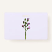 Homeschool Teacher Floral ID Abzeichen Ausweis (Rückseite)