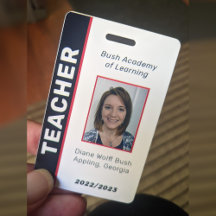 Homeschool Teacher ID Badge