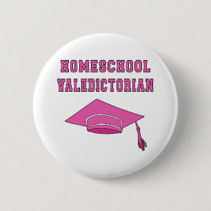 Homeschool Valedictorian-Produkte Button