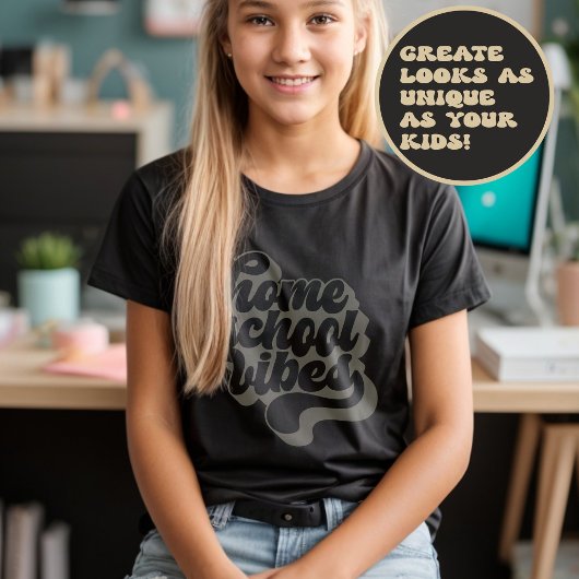Homeschool Vibes Retro T-Shirt