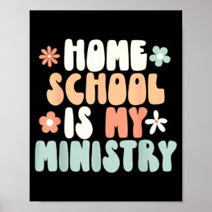 Homeschooling ist mein Auftrag als christliche Hom Poster