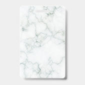 Homeschooling Unschulische Student Marble Black Ausweis (Back)