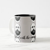 Homeschoolverbindungen Kaffeecup Zweifarbige Tasse (Vorderseite Links)