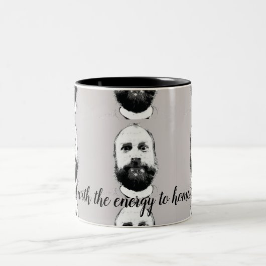 Homeschoolverbindungen Kaffeecup Zweifarbige Tasse (Mittel)