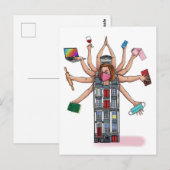 "Homestasking" Postkarte (Vorne/Hinten)