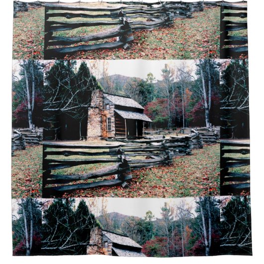 Homestead Duschvorhang (Vorderseite)