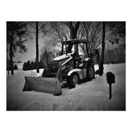 "Homestead Tractor" Fotodruck (Vorne)