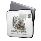 HOMESynergy - Laptop-Sieb 13" Laptopschutzhülle (Vorderseite Links)