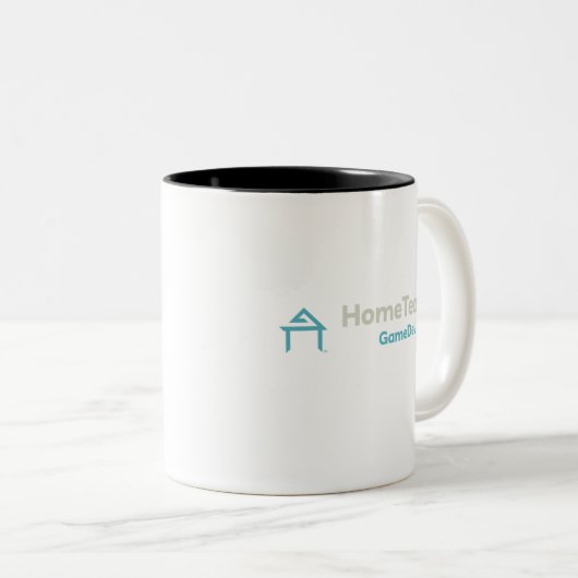 HomeTeam GameDev-Tasse Zweifarbige Tasse (VorderseiteRechts)