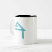 HomeTeam GameDev-Tasse Zweifarbige Tasse (Vorderseite Links)