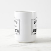 Hometown-Masse MA Townie ARLINGTONS MASSACHUSETTS Kaffeetasse (Mittel)